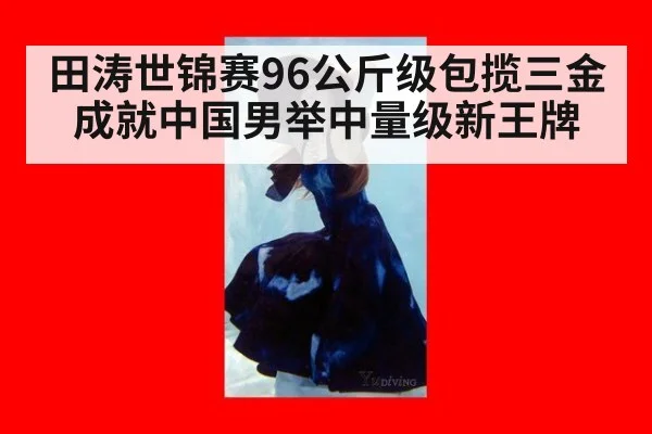 田涛世锦赛96公斤级包揽三金 成就中国男举中量级新王牌