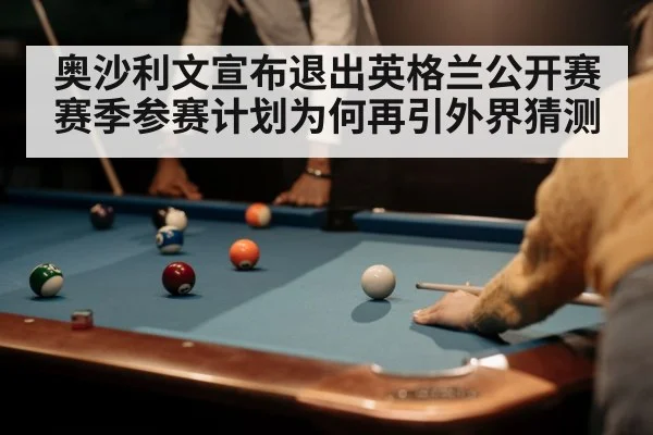 snooker player cue